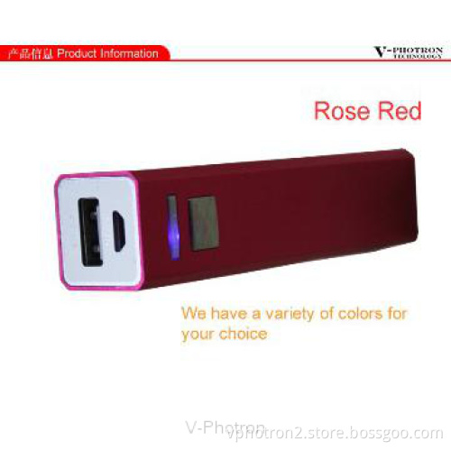 full 2600mah power bank 2013 design from V-Photron